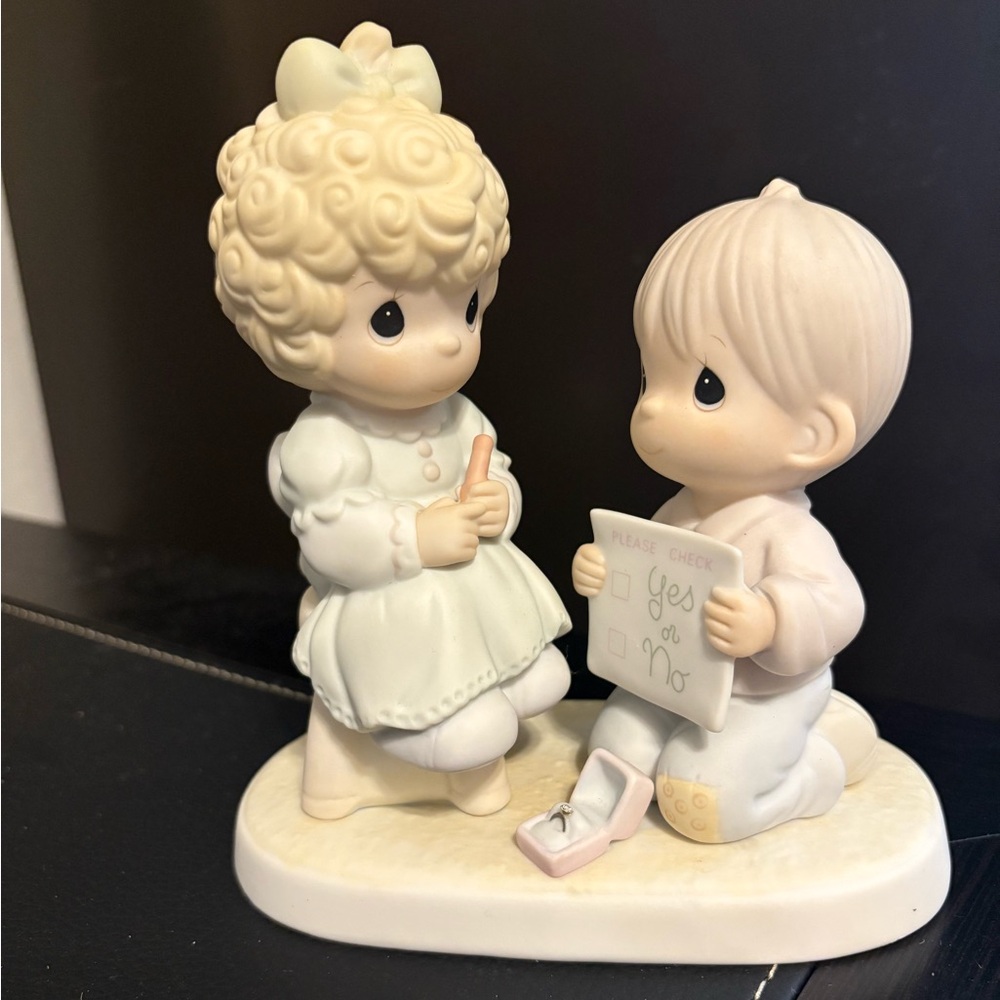 Enesco Precious Moments “Wishing You A Perfect Choice”